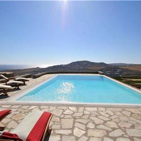 4 Bedroom Villa with Pool near Super Paradise Beach on Mykonos, Sleeps 8